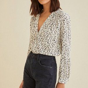 Amour Vert Kaya Silk Top **NWT**